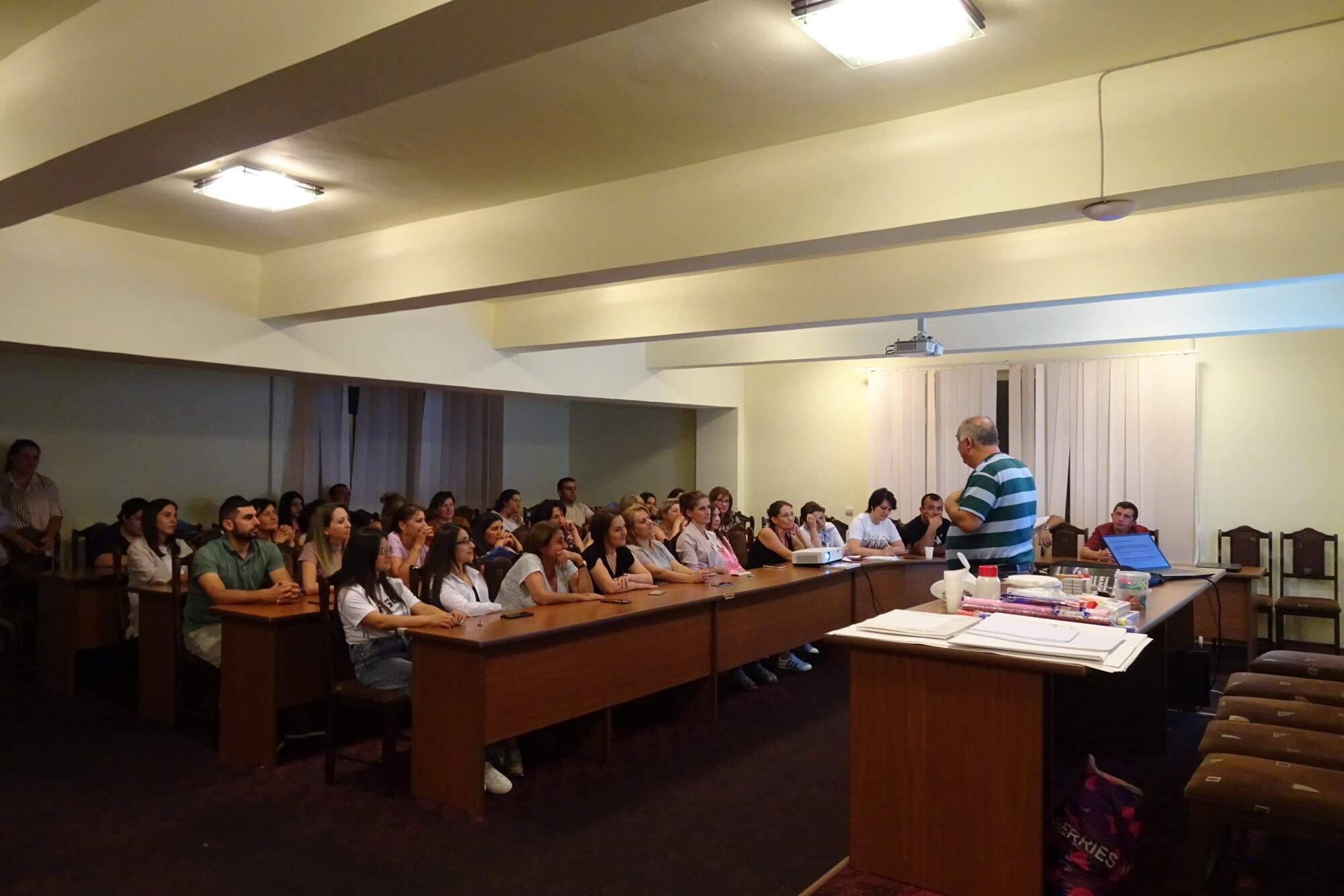 6 Lecture Esucational System in Armenia Photo Tamara Janashia